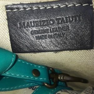 Maurizio Taiuti newspaper cross body bag